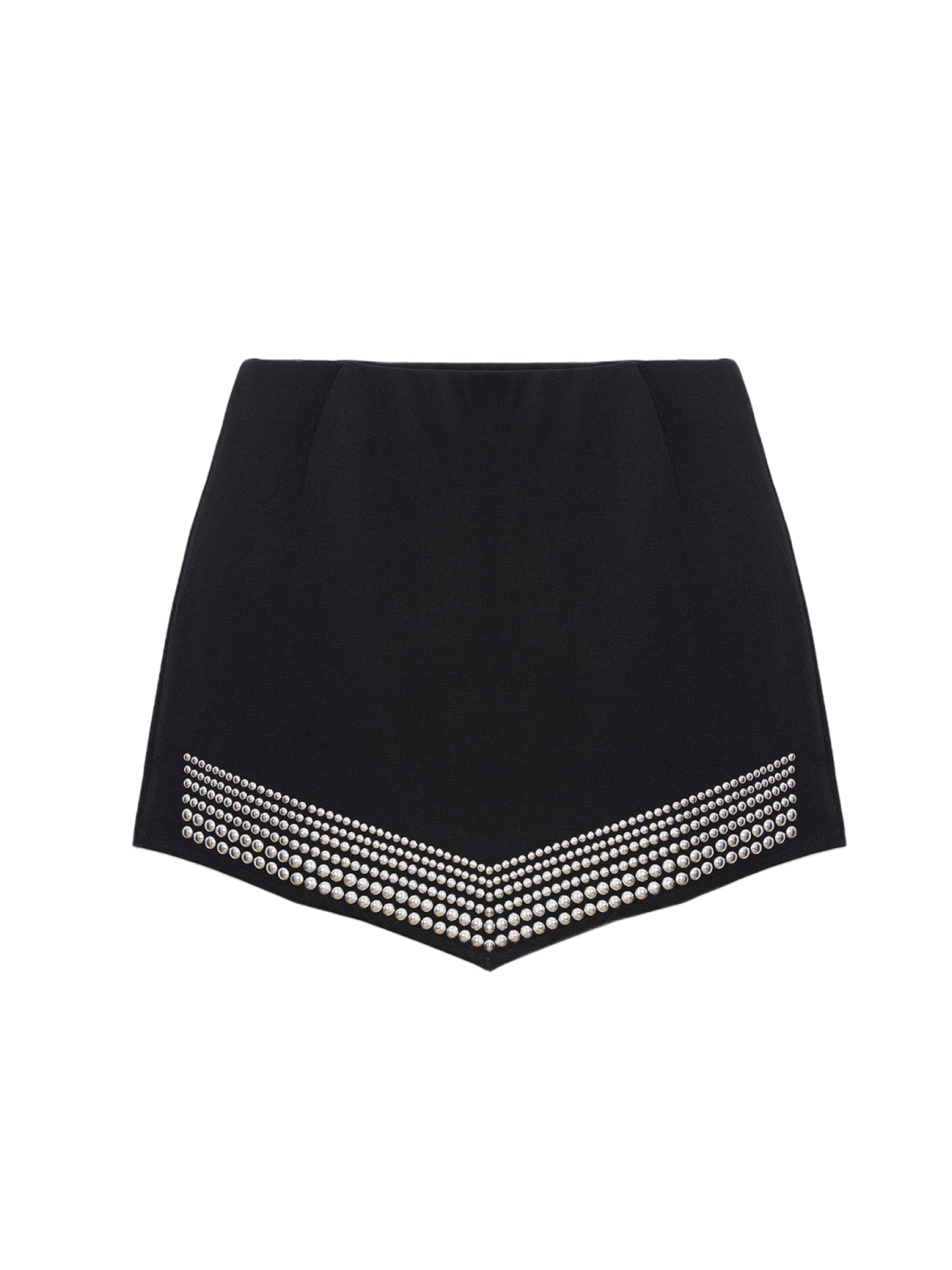 No Matter What Skirt in Black: front