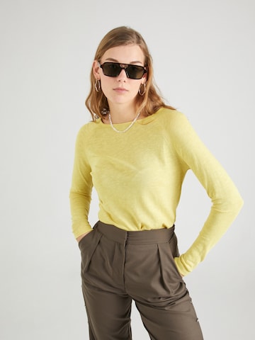 s.Oliver - Camiseta en amarillo: frente