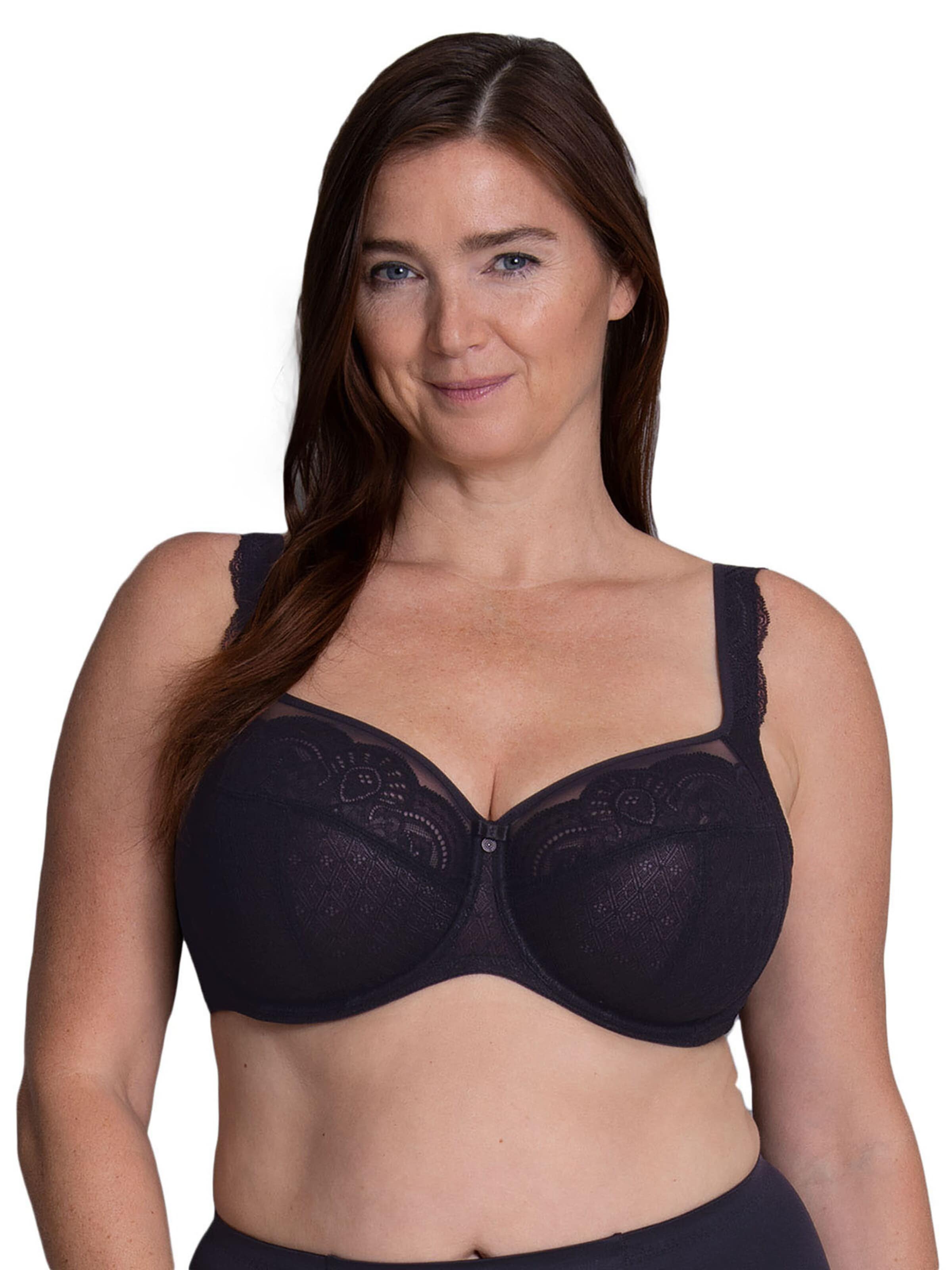 ANITA Minimiser Bra 'Selma' in Black: front