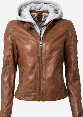 Gipsy Between-Season Jacket 'Alcie' in Brown: front