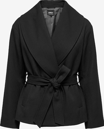 ONLY Between-Seasons Coat 'ONLAugusta' in Black: front