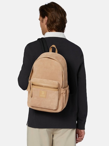 Boggi Milano Backpack in Brown: front