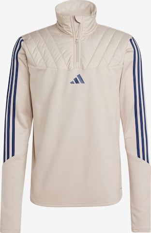 Felpa sportiva 'Tiro 23 Club' di ADIDAS PERFORMANCE in beige: frontale