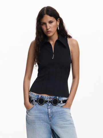 Desigual Blúz - fekete: elől