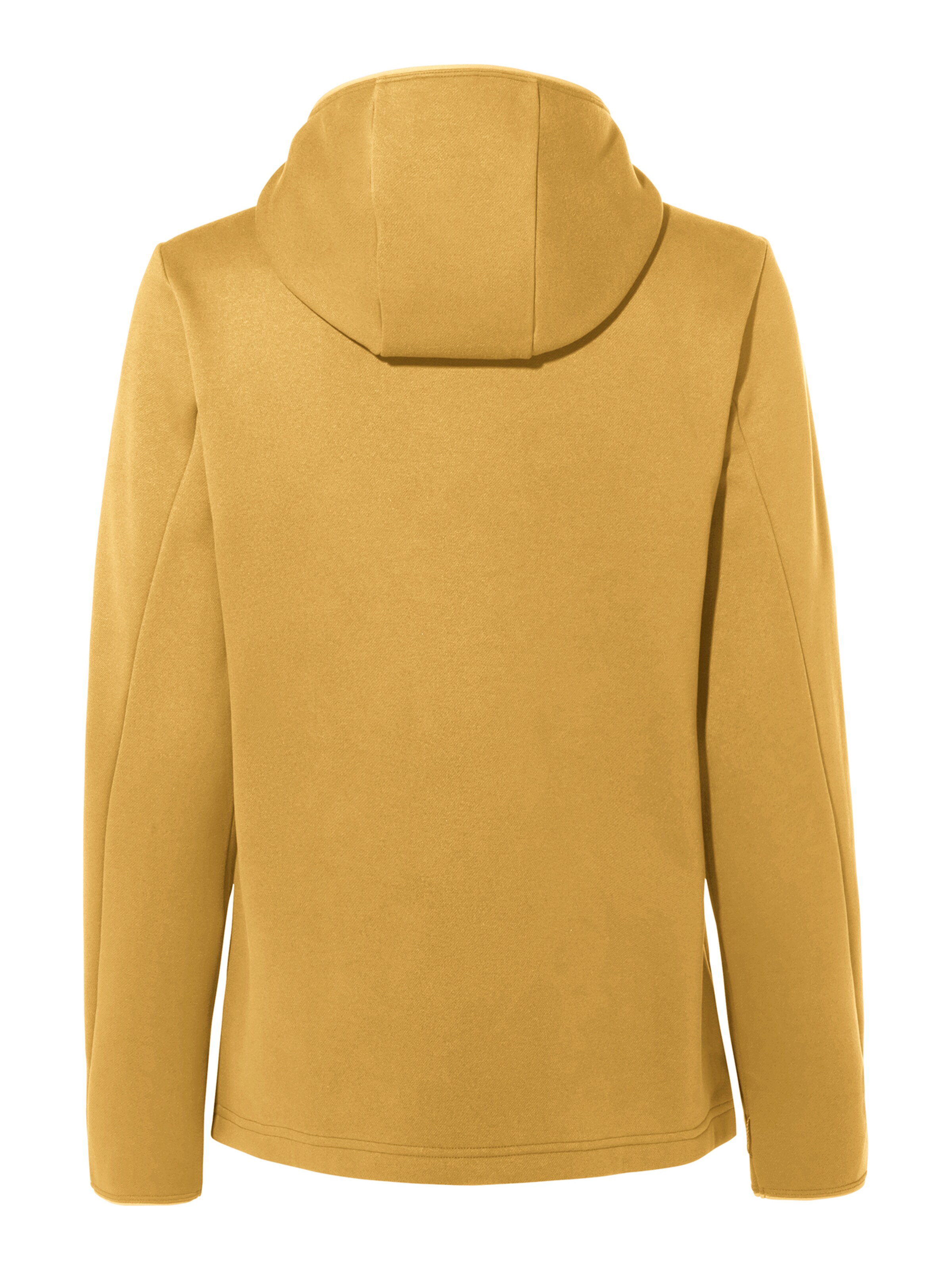VAUDE Athletic Fleece Jacket 'W Idris' in Yellow