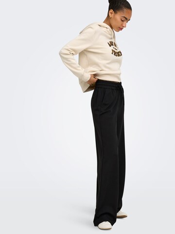 ONLY Baggy Broek in Zwart