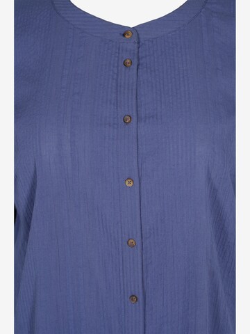 Zizzi Shirt Dress 'Kalid' in Blue