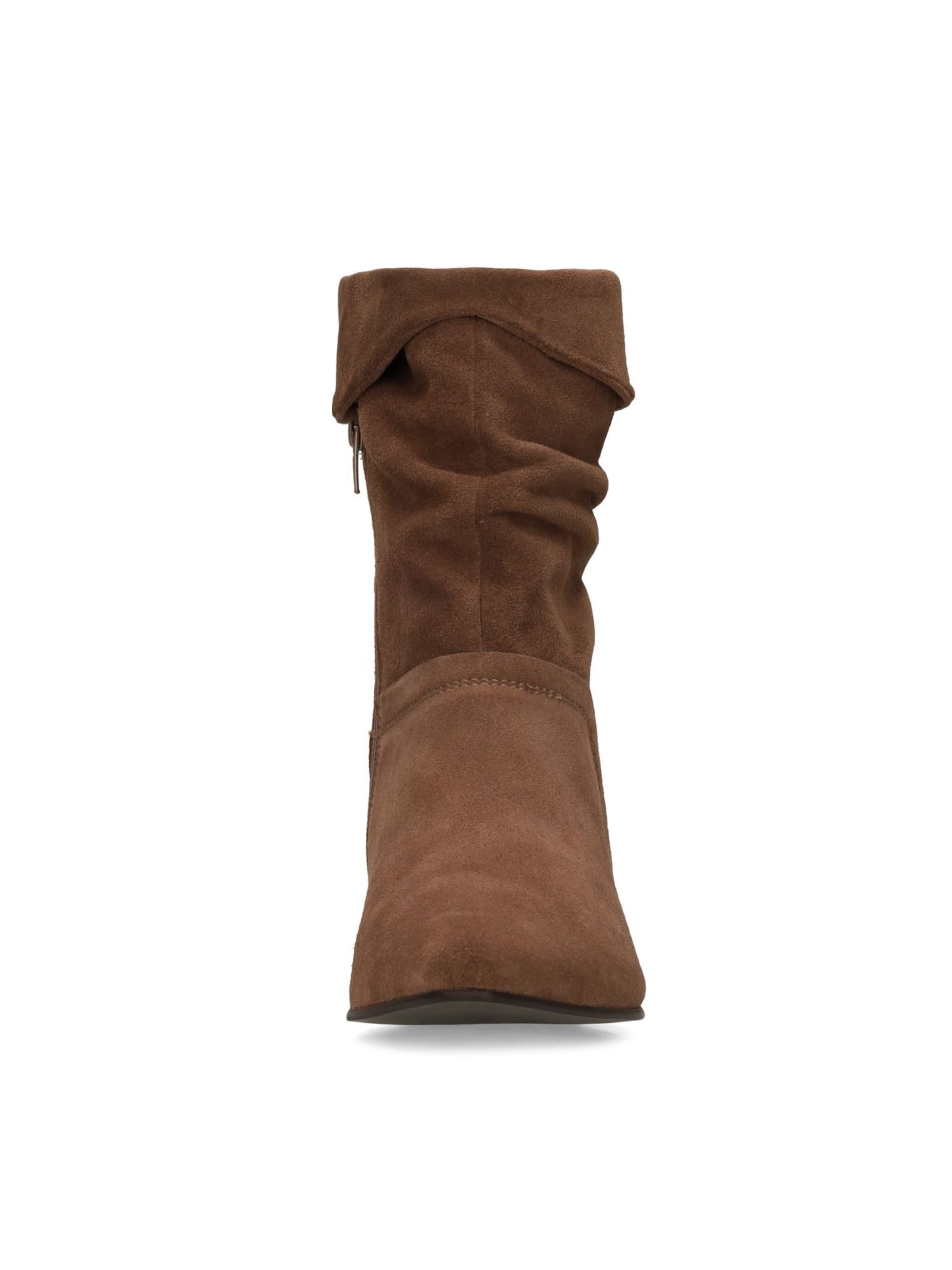 MANFIELD Ankle Boots in Brown