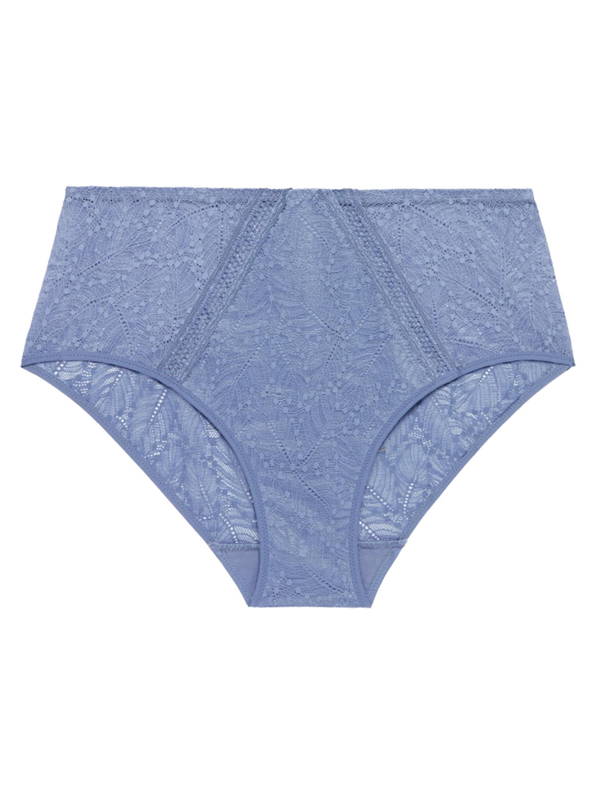 Simone Perele Slip 'Comete' in Blauw: voorkant