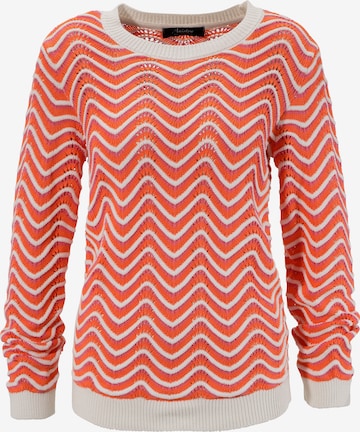 Aniston SELECTED Sweater in Orange: front