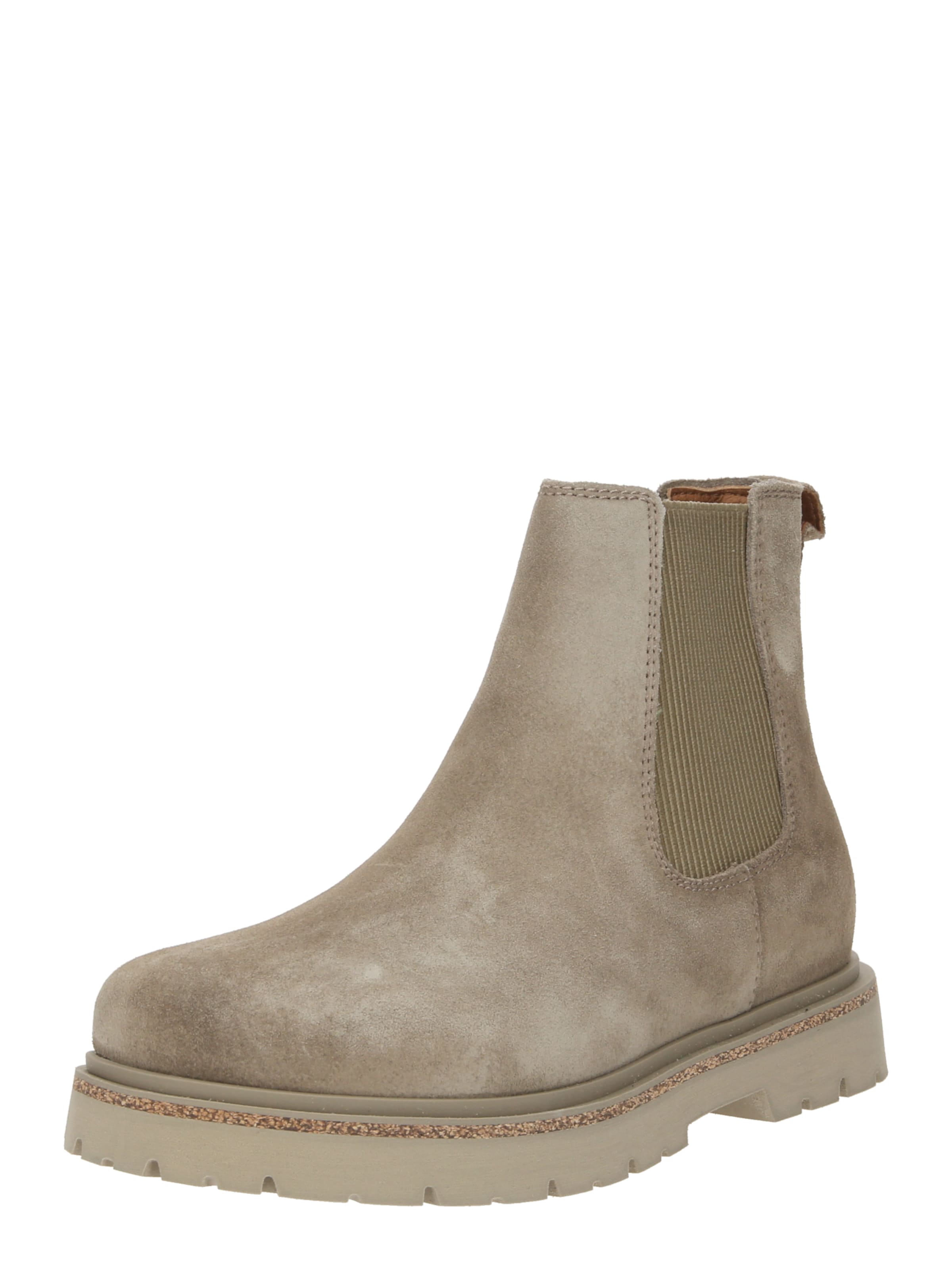 BIRKENSTOCK - Botas chelsea 'Leve' em bege: frente