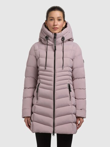 khujo Winter coat 'LAVA' in Pink: front