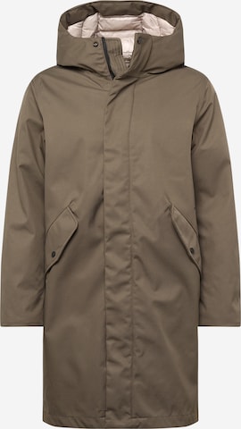 elvine Winter Coat 'Sakeus' in Green: front