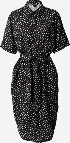 Robe-chemise Monki en noir : devant