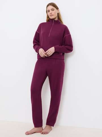 Pantalon de pyjama ' MyWear Lounge Trousers ' TRIUMPH en rouge