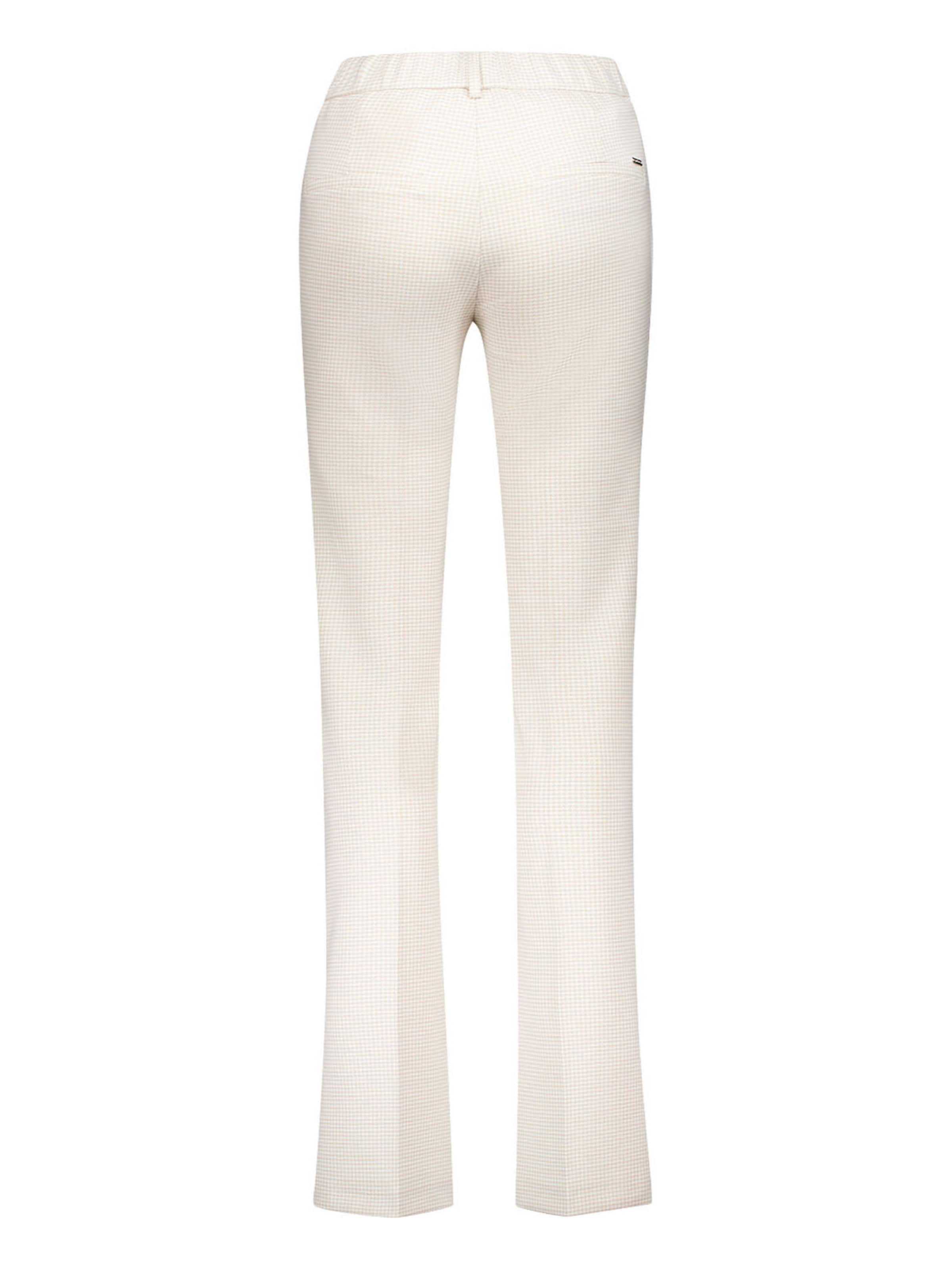 Gardeur Slim fit Trousers 'ZARIA3' in Beige