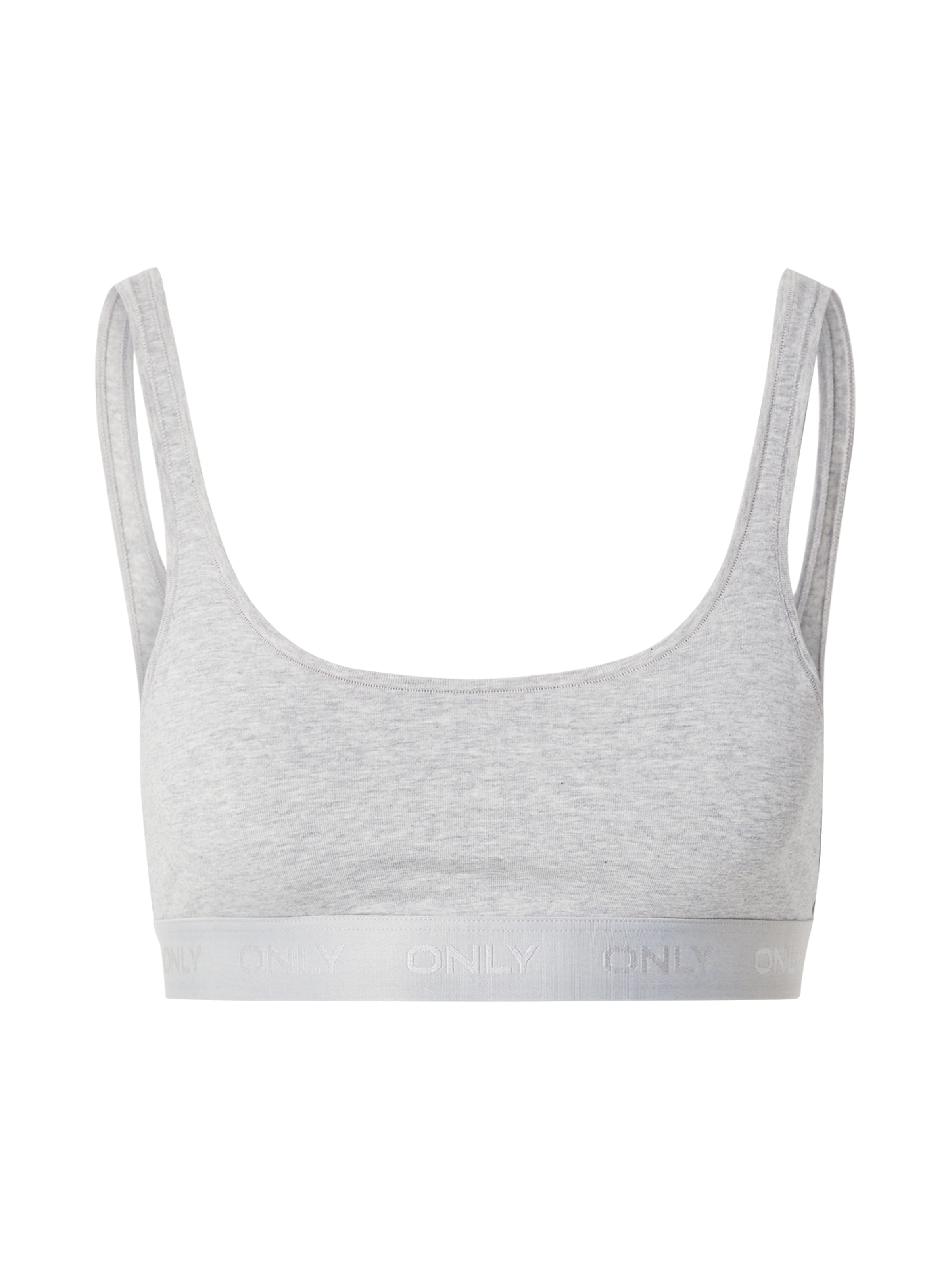ONLY Сутиен 'ONLCOOL' в сиво: отпред