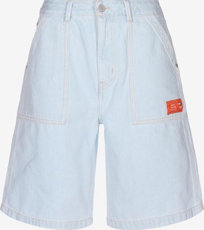 Tommy Jeans Shorts 'Harper' in hellblau / rot, Produktansicht