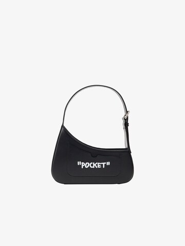 Off-White Crossbody Bag in Black