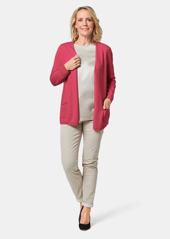 Cardigan Goldner en rose