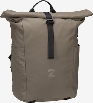 Sac à dos ZWEI en marron : devant
