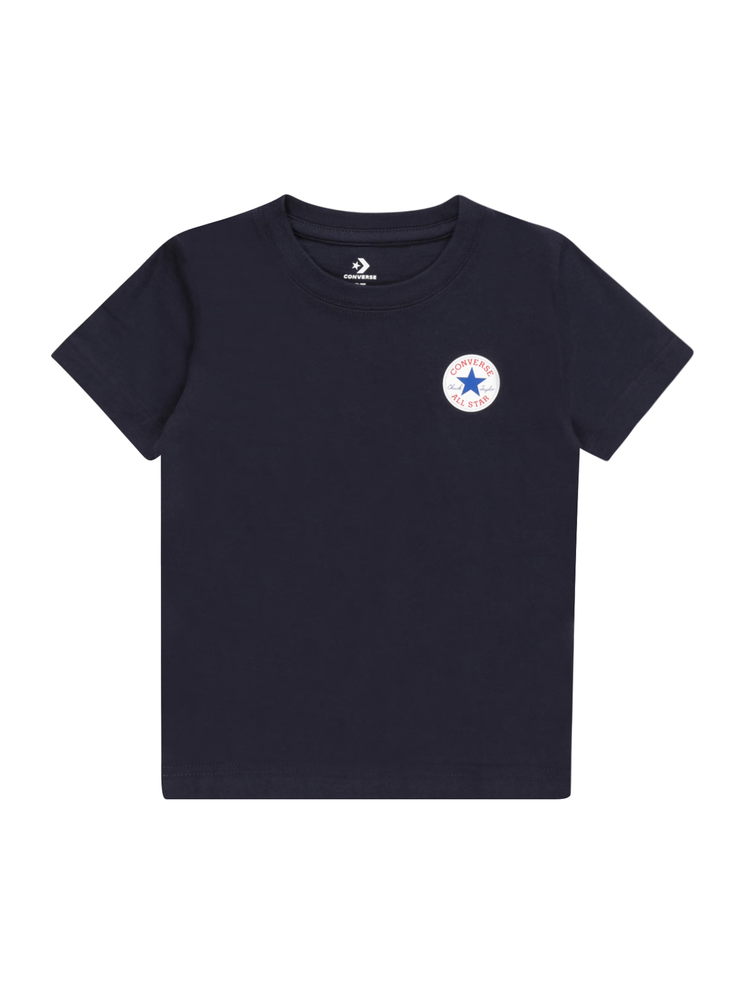 T-Shirt CONVERSE en noir : devant