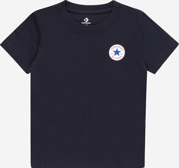 Tricou de la CONVERSE pe negru: față