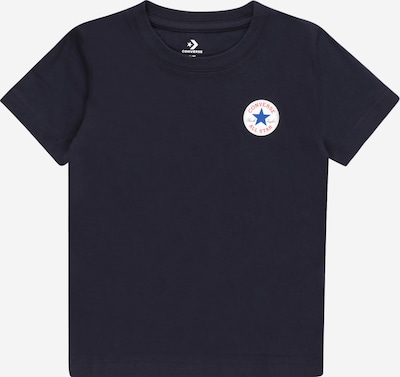 CONVERSE T-Shirt en bleu / rouge / noir / blanc, Vue avec produit