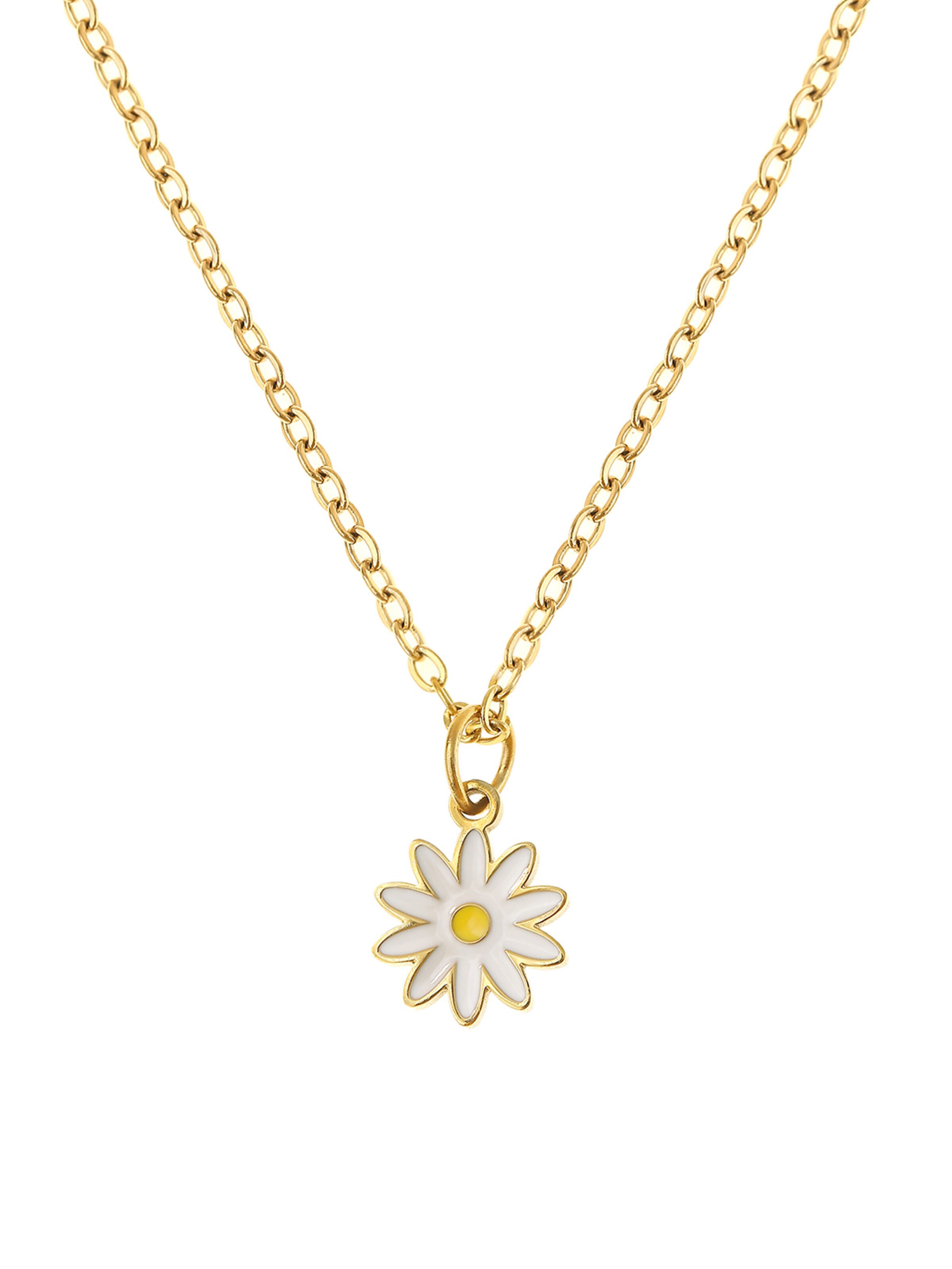 Made by Nami Necklace 'Blume' in White