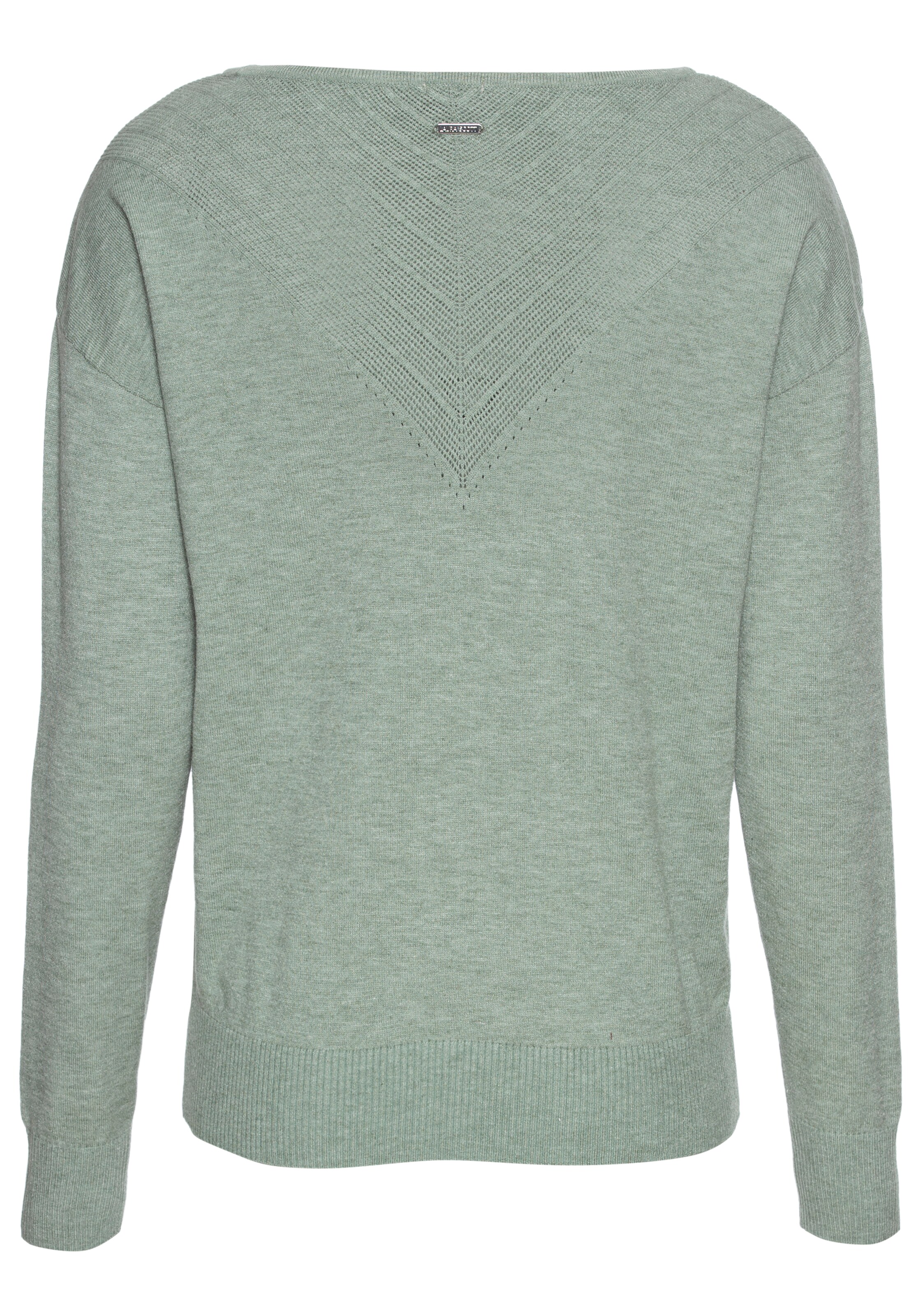 LAURA SCOTT Pullover in Grün
