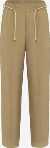 žalia Dandalo Laisvas Kelnės su kantu: priekis