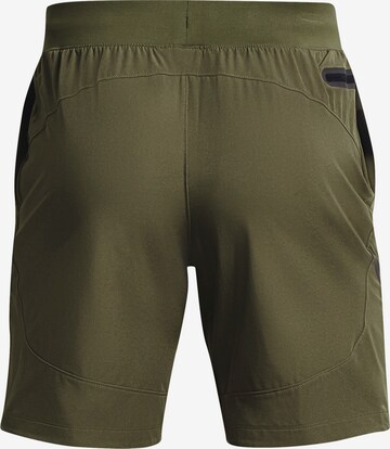 regular Pantaloni sportivi 'Unstoppable' di UNDER ARMOUR in verde