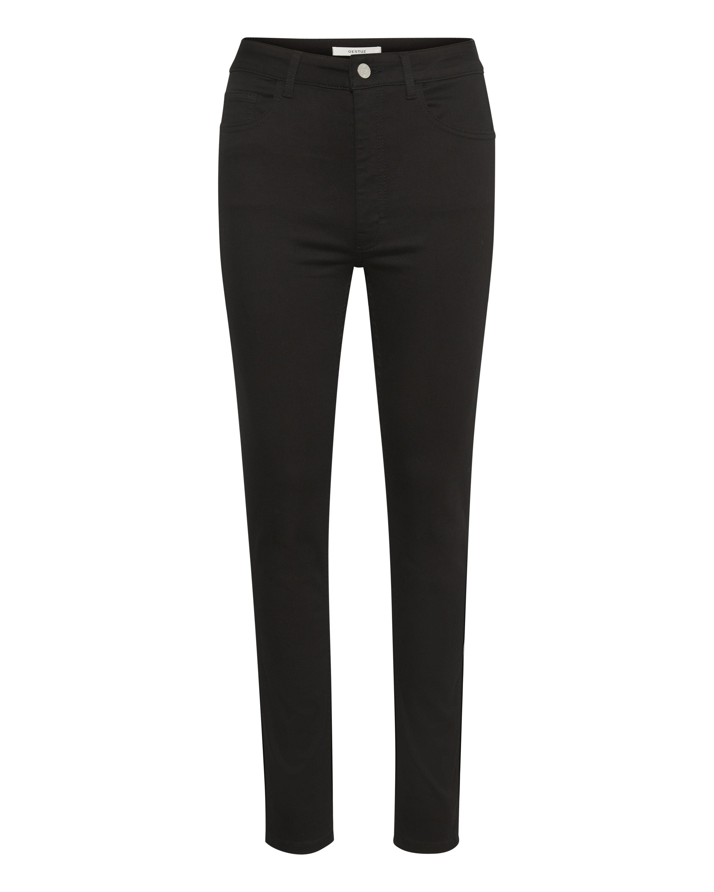 Gestuz Skinny Jeans 'Lesly' in Black: front