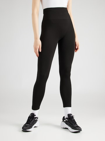 Skinny Pantalon de sport 'STUDIO SEAMLESS' BJÖRN BORG en noir : devant