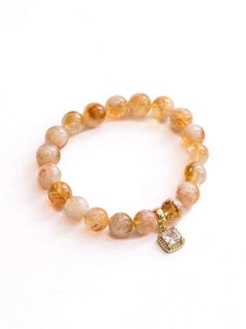 Secret Stones Bracelet 'Sunlit' in Orange: front