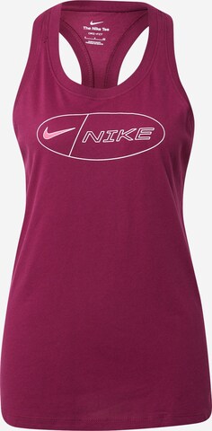 NIKE Sporttop in Roze: voorkant