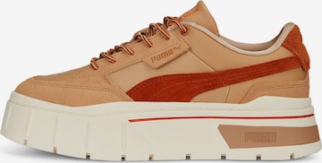 PUMA Sneaker 'Mayze Stack Wild Women Wns' in Braun: predná strana