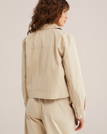 WE Fashion Jacke in Beige