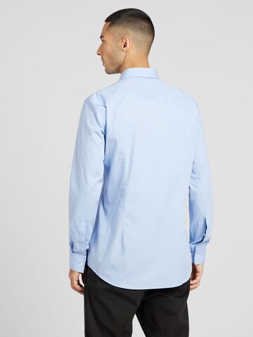 HUGO Slim fit Button Up Shirt 'Koey' in Blue