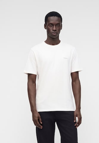 Pepe Jeans T-shirt 'CONTRAST CONNOR' i vit: framsida