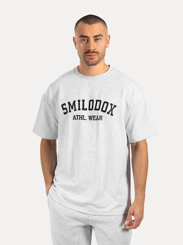 T-Shirt ' Kayson ' Smilodox en gris : devant