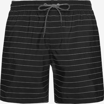 PROTEST Badeshorts 'SHARIF' in Schwarz: Vorderseite