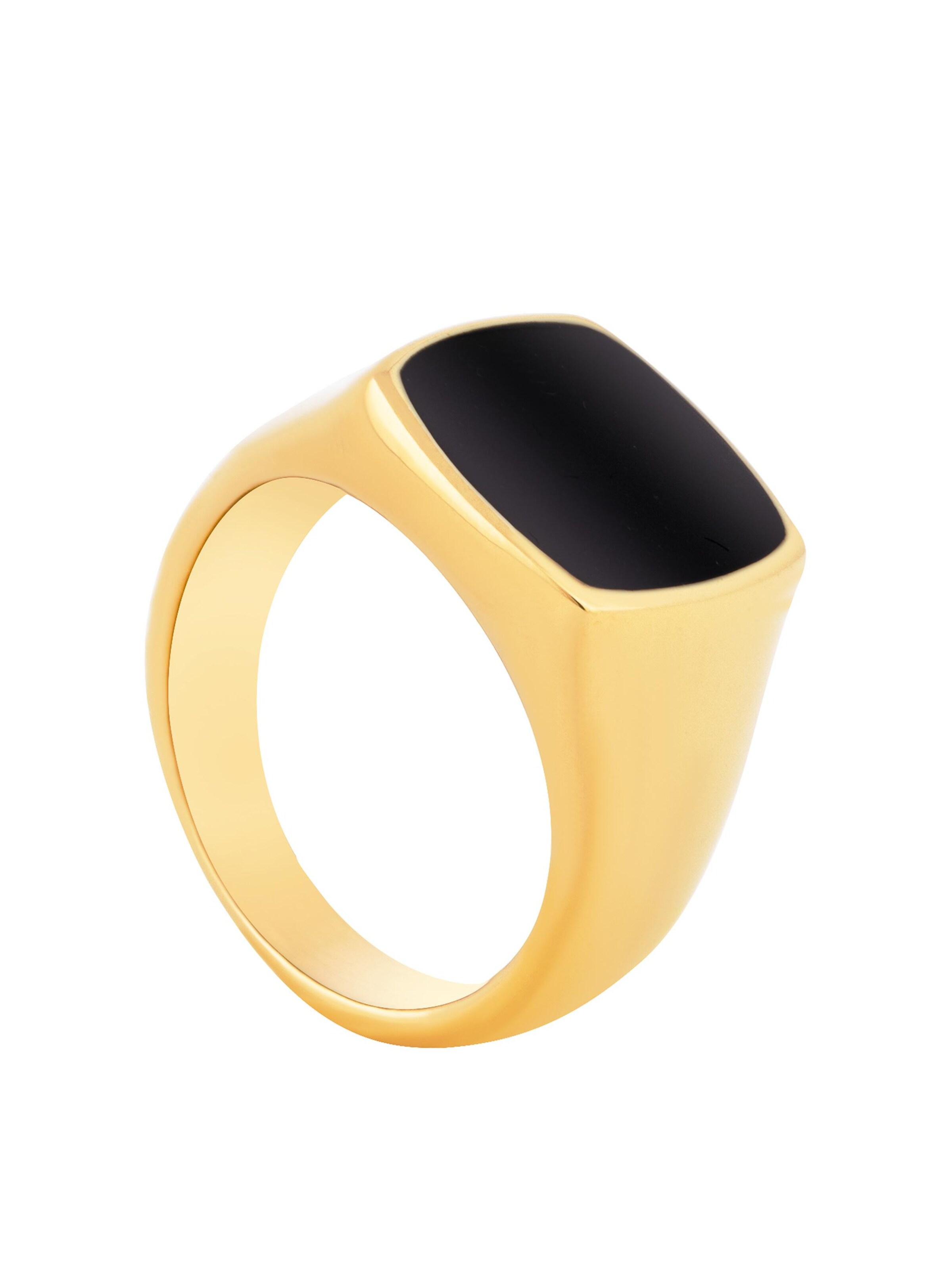 Akitsune Ring 'Opul' in Gold: front