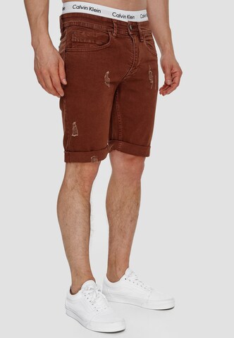 INDICODE JEANS Regular Jeans ' Page ' in Rood