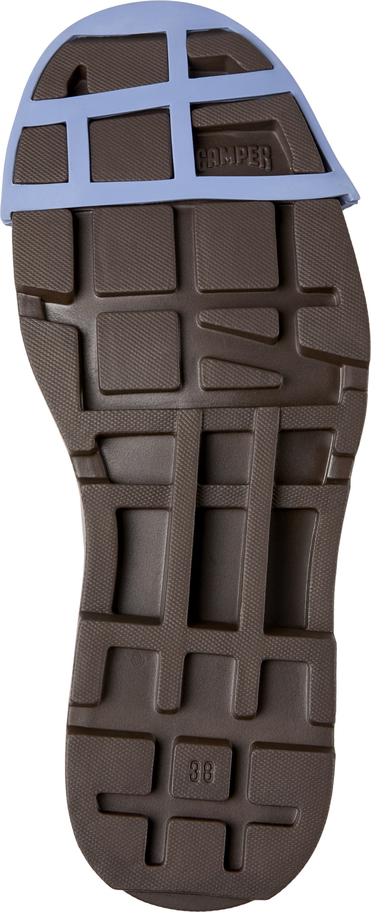 CAMPER - Sapato com atacadores 'Junction' em castanho