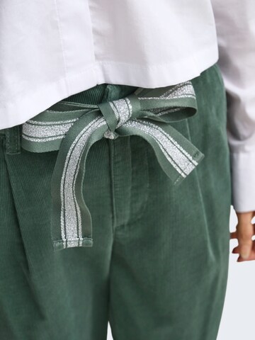 ONLY - Slimfit Pantalón plisado 'ONLRITA-NESSA' en verde