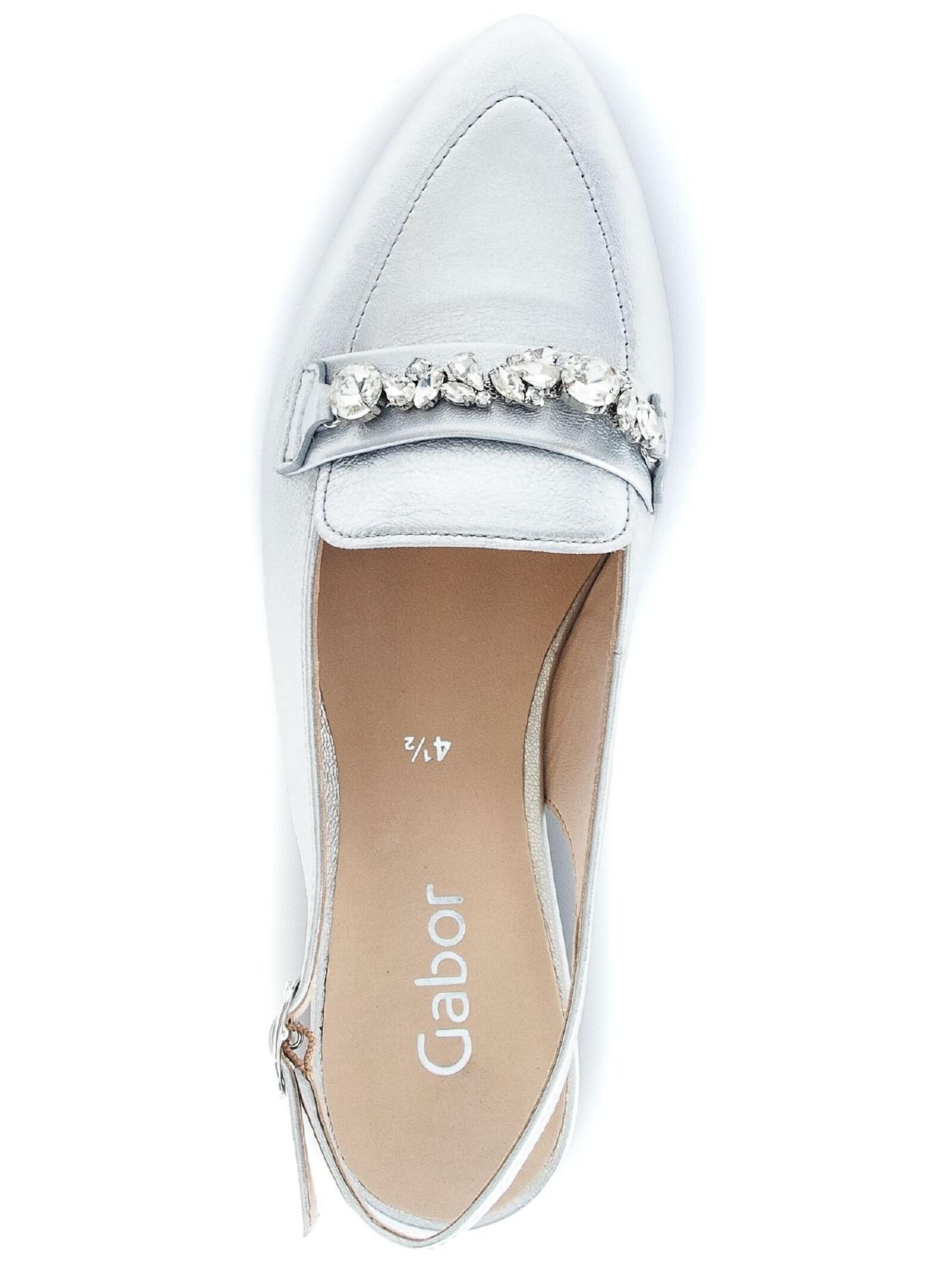 GABOR Pumps in Silber