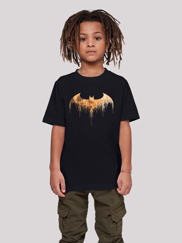 F4NT4STIC Shirt 'DC Comics Batman Arkham Knight' in Zwart: voorkant