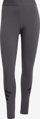 Skinny Pantaloni sport 'Future Icons' de la ADIDAS SPORTSWEAR pe gri: față