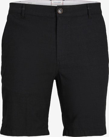 JACK & JONES Normální Chino kalhoty 'Dave' – černá: přední strana